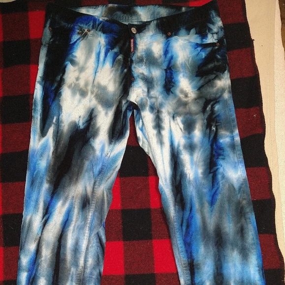 Dsquared2 tie dye Corduroy pants - Picture 5 of 9
